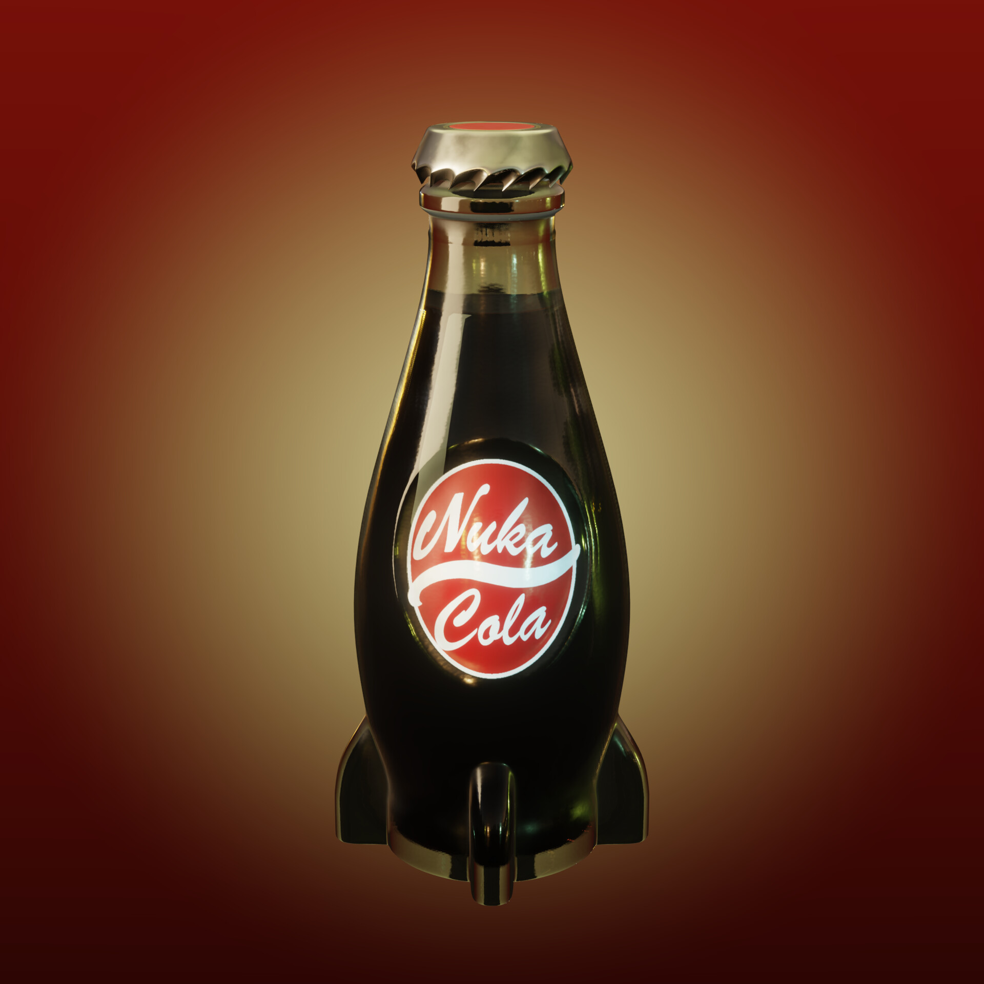 Garrafa da Nuka Cola